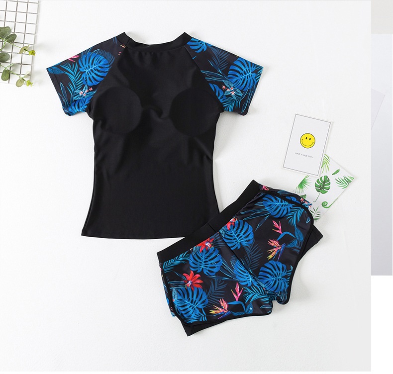 Đồ Bơi Nữ Hai Mảnh Áo Bơi Nữ Và Quần Bơi Short Nữ mã E62
