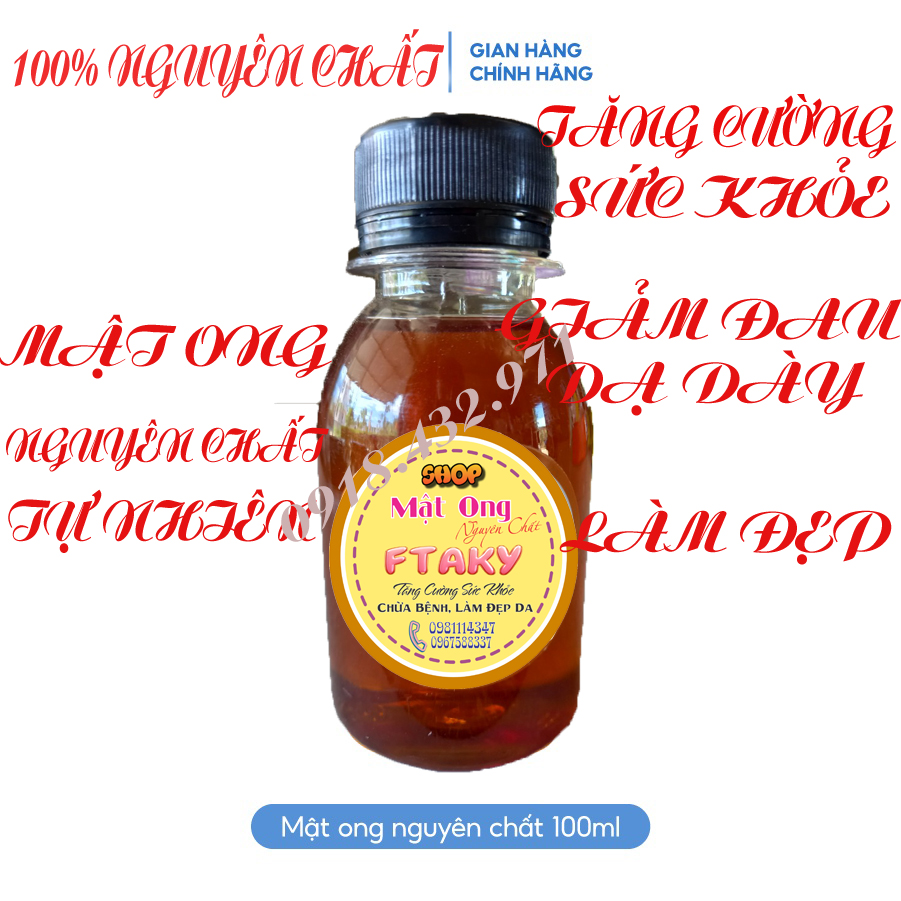 Mật ong rừng nguyên chất 100 % - Hàng loại 1 thương hiệu Ftaky VIETNAM