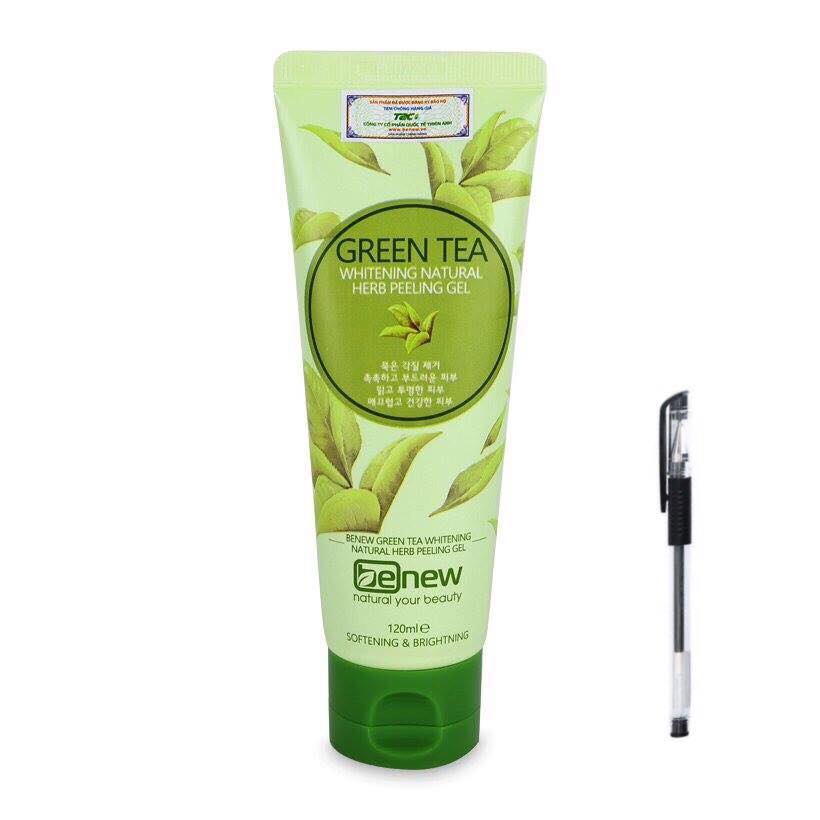 Tẩy tế bào chết trà xanh cao cấp Hàn Quốc Benew Green Tea Peeling Gel  - Hàng Chính Hãng