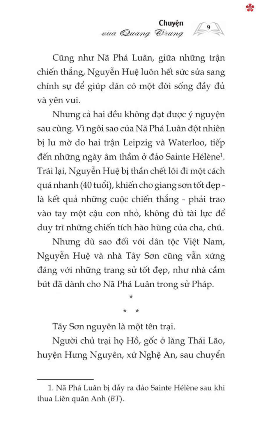 Chuyện Vua Quang Trung - bản in 2024