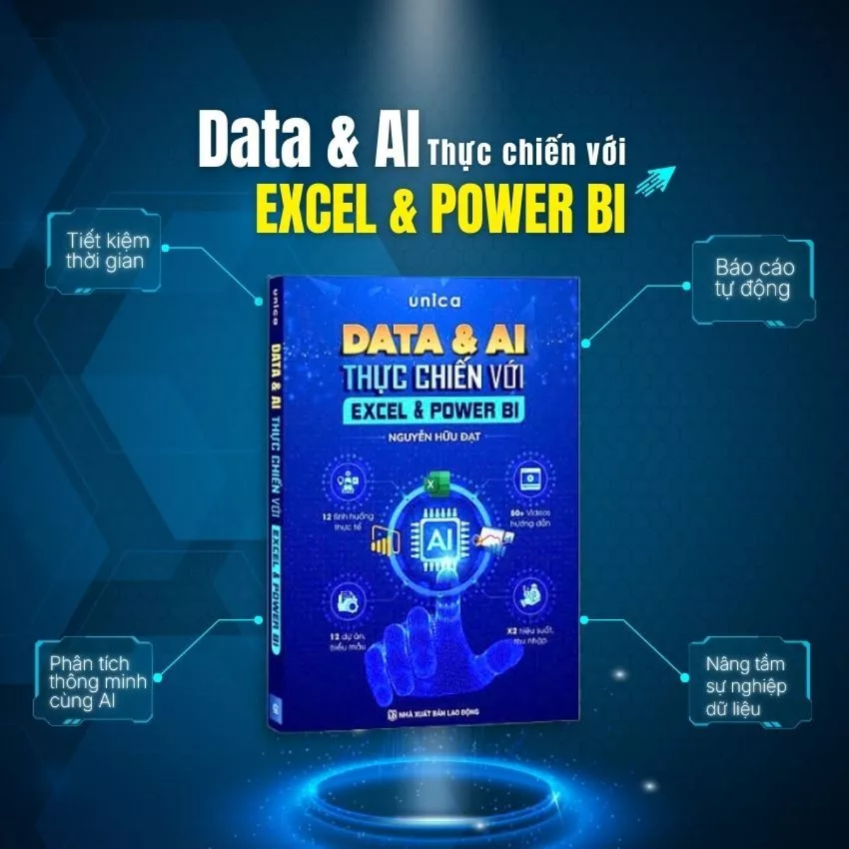 Sách - Data Và AI Thực Chiến Với Excel Và Power BI - Nguyễn Hữu Đạt