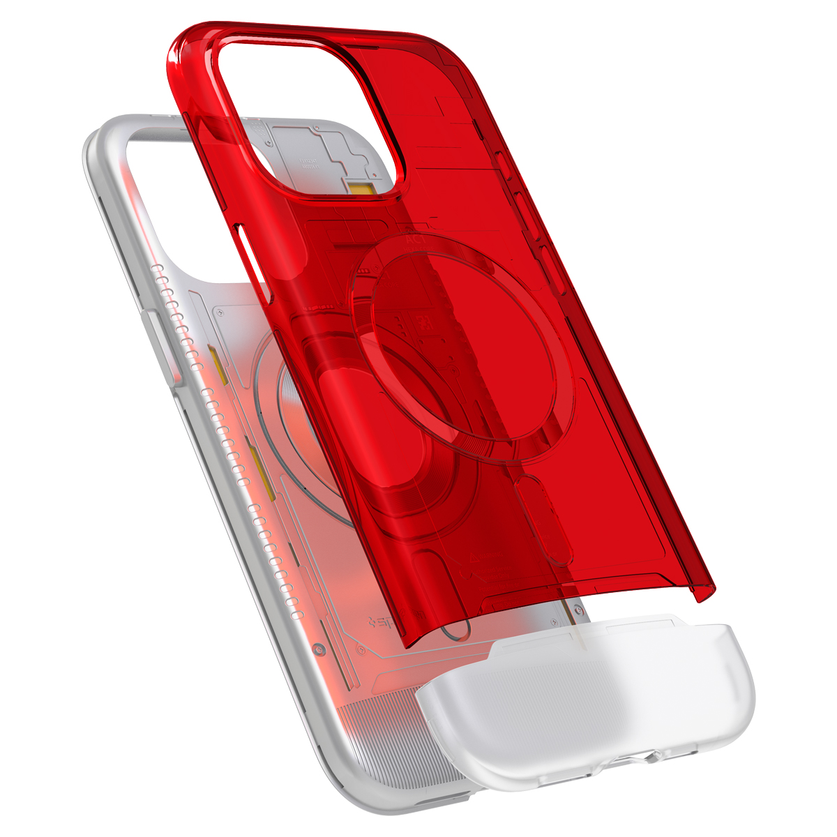 Ốp Lưng Spigen Classic C1 Magfit Dành Cho iPhone 15 Pro Max Mang Phong Cách iMac G3 Hàng Chính Hãng