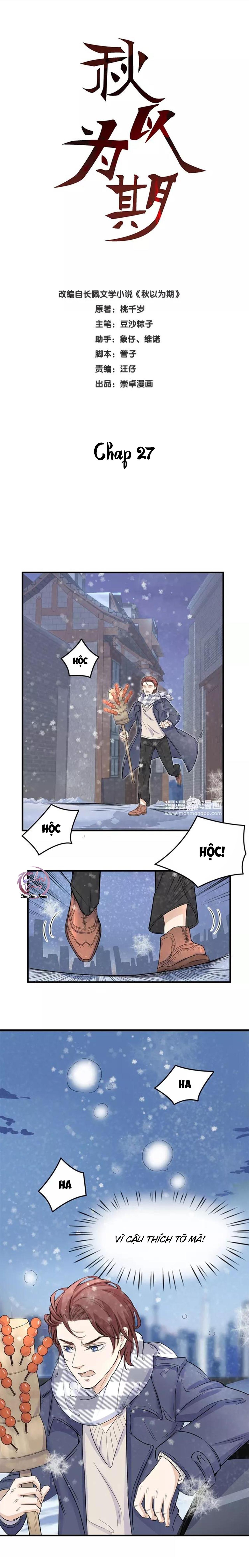 thu dĩ vi kỳ chapter 27 1