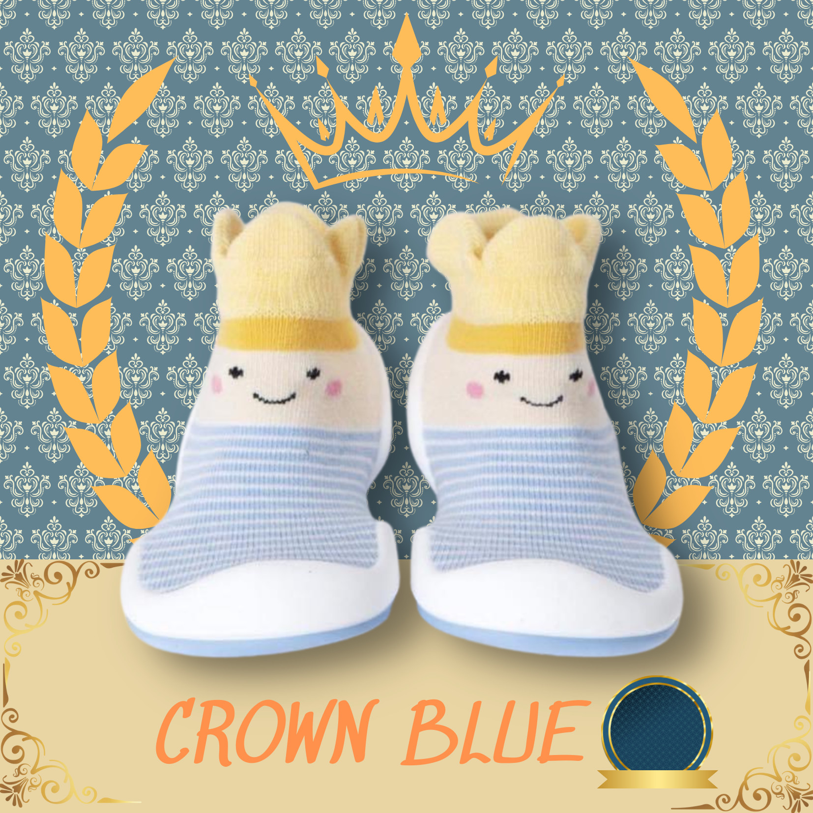 CHÍNH HÃNG GGOMOOSIN HÀN QUỐC CROWN BLUE