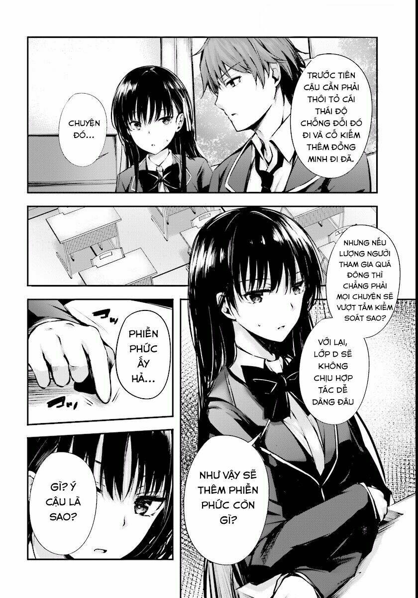 chào mừng đến với lớp học thượng đẳng: √horikita chapter 3 15