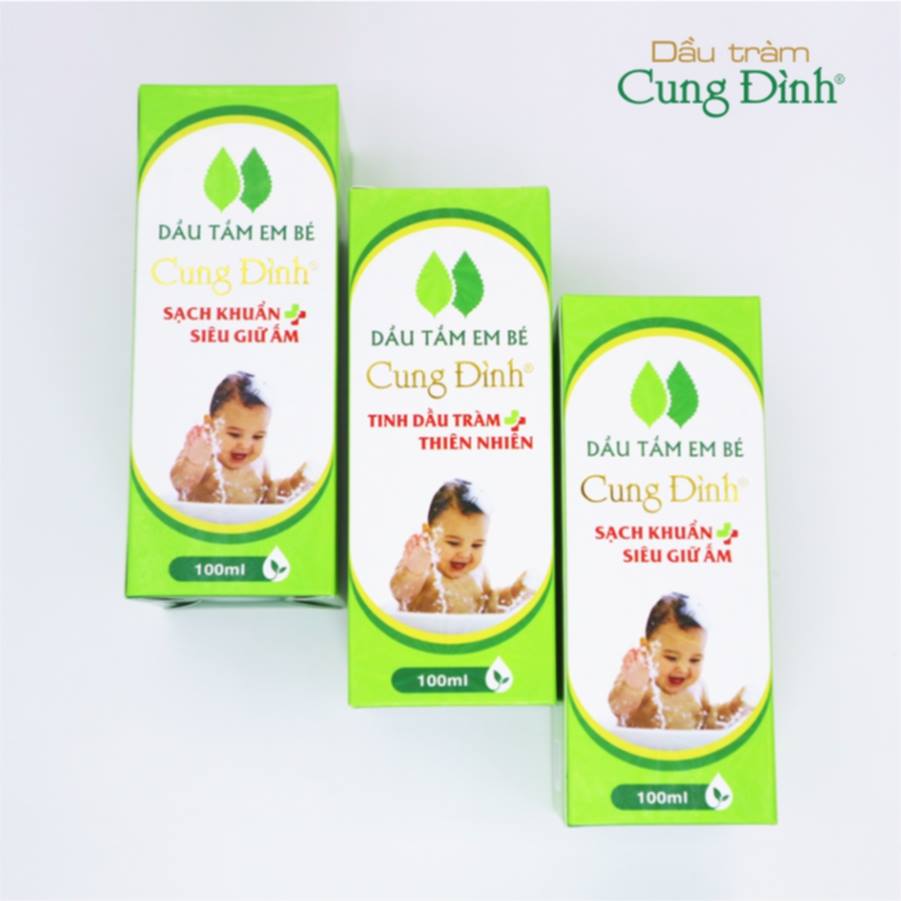 DẦU TẮM EM BÉ CUNG ĐÌNH 100ml