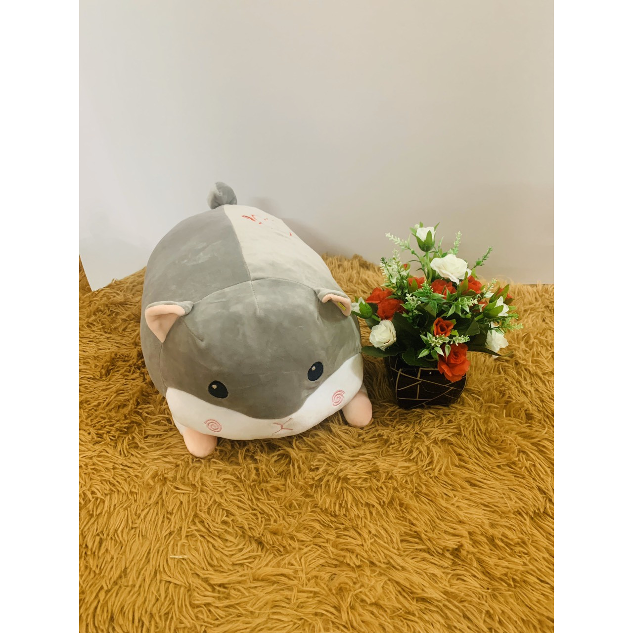 Thú bông chuột xám 50cm