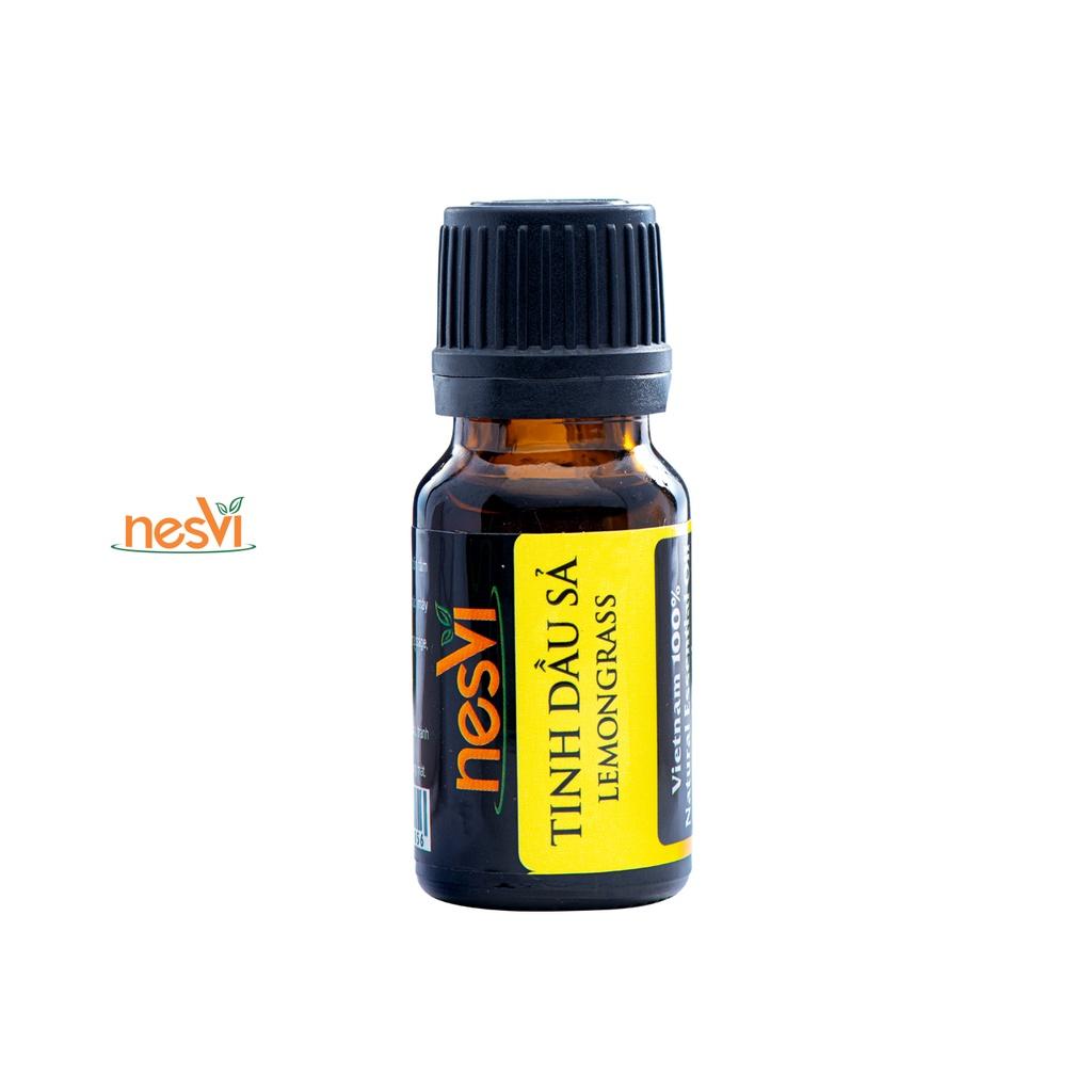 Tinh dầu thiên nhiên thơm phòng hương Sả chanh Nesvi Lemongrass 10ml