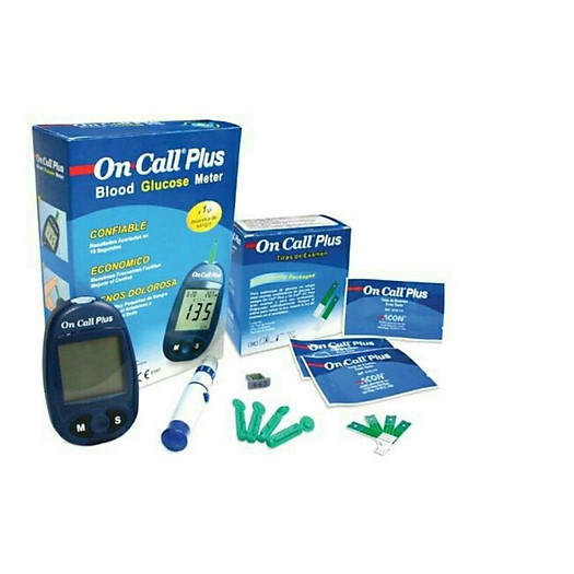 TRỌN BỘ Hệ thống kiểm tra đường huyết để kiểm soát bệnh tiểu đường, Hãng ACON/Mỹ, Model On Call Plus
