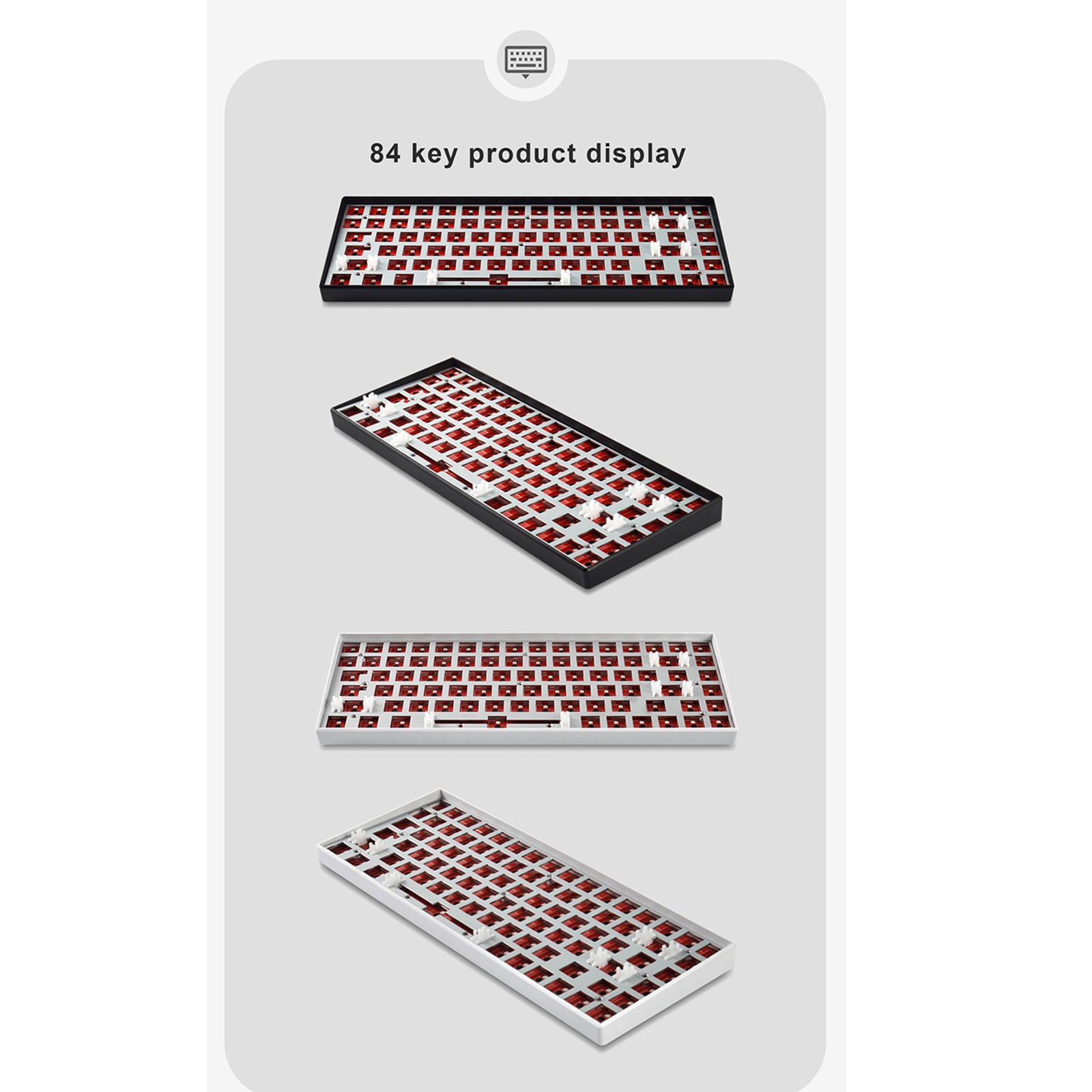 DIY Mechanical Keyboard Kit 3-Mode Connection Programable DIY Keyboard for Office