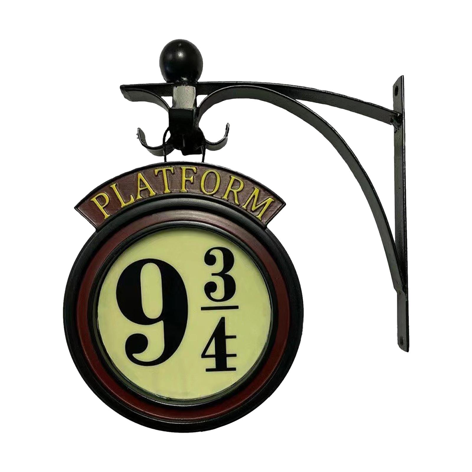 Đèn LED tường phong cách retro sân ga 9 3/4 cho phòng ngủ