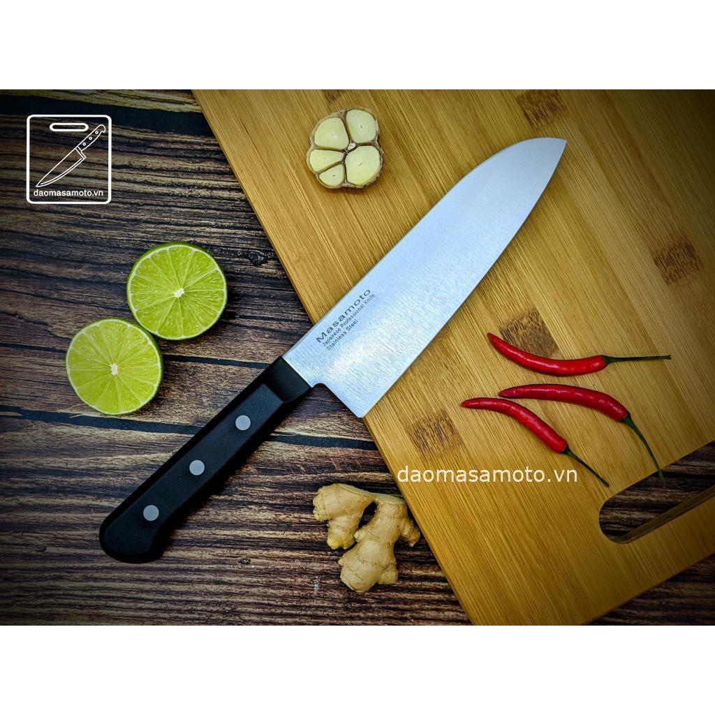 Dao Làm Bếp Đa Năng Masamoto Santoku - MK101