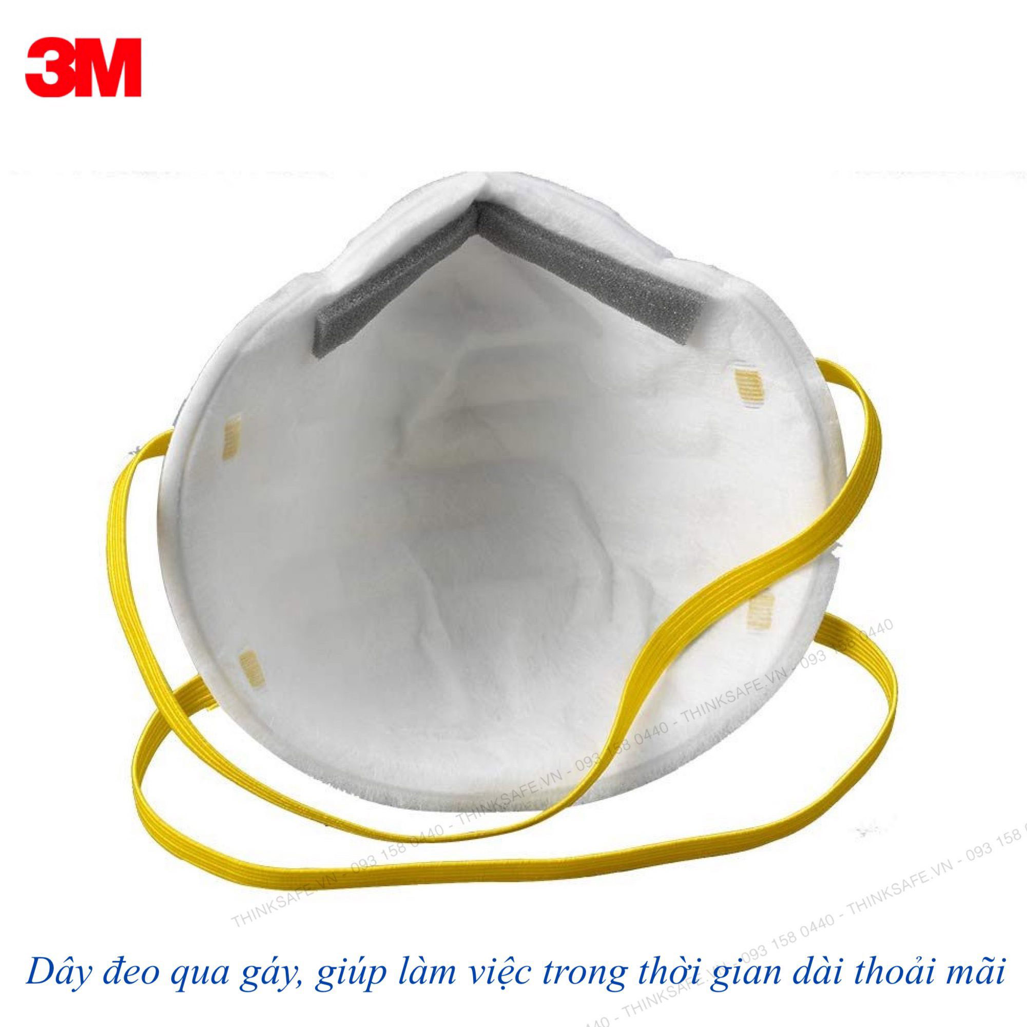 Khẩu trang N95 3M 8210 - Khẩu trang 3D Mask đạt chuẩn N95 chống bụi mịn