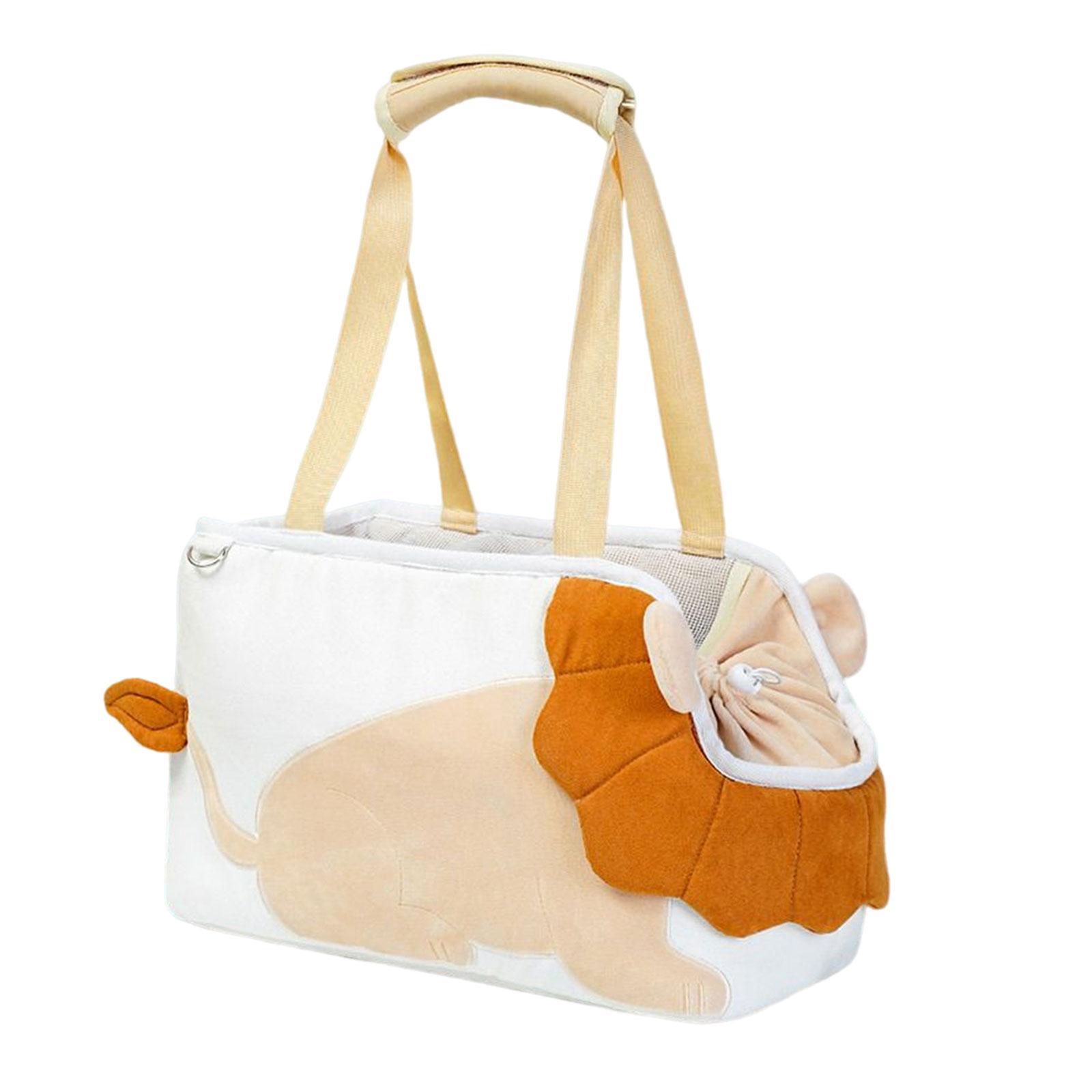 Pet Cat Shoulder Bag Pouch Hand Tote Cat Carrier Pattern Travel
