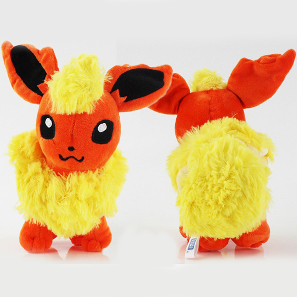 Gấu Bông Pokemon Eevee Hệ Lửa (35 Cm) Gb50 (Cam Phối Vàng)