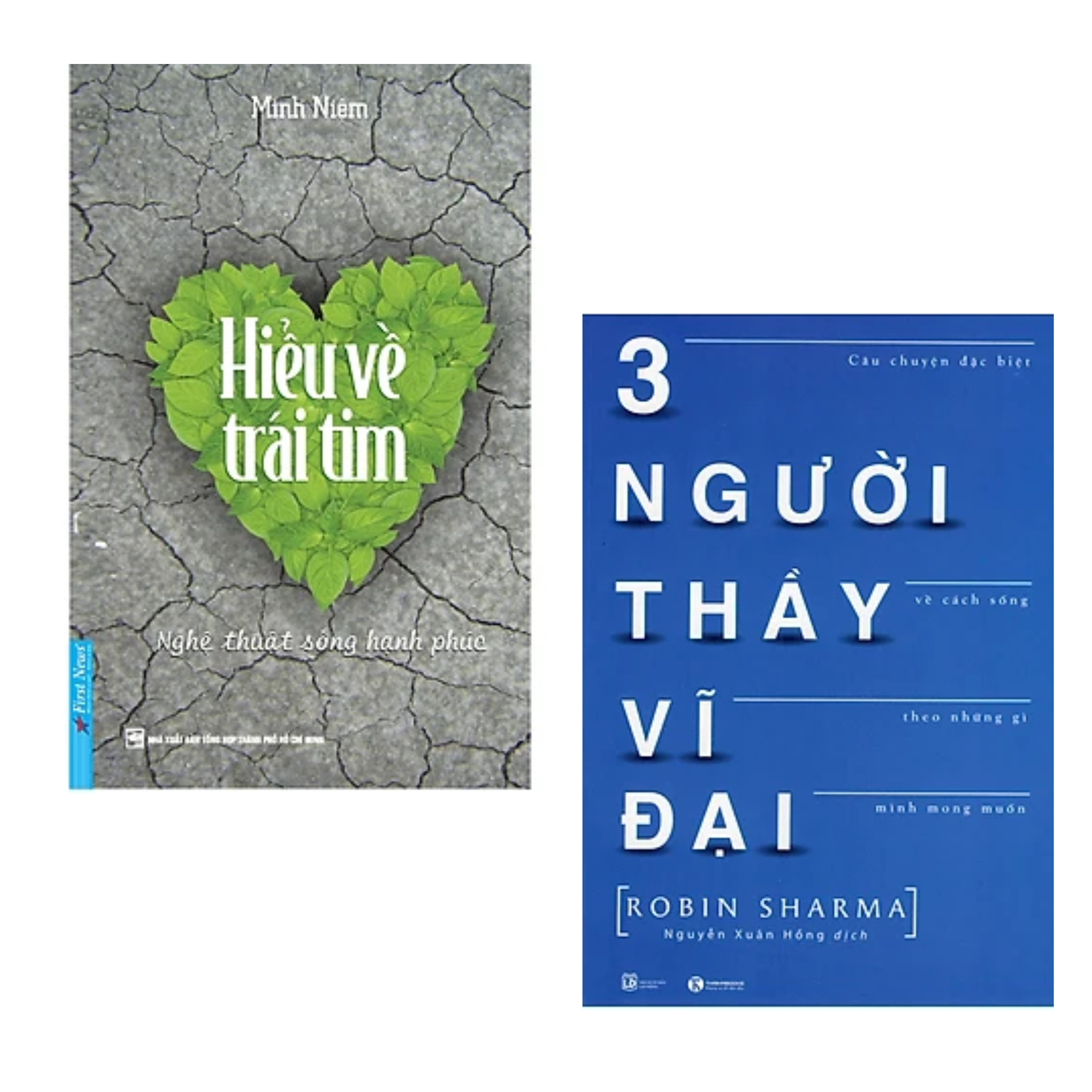 Combo 2 cuốn sách Tư Duy - Kĩ Năng Sống : Hiểu Về Trái Tim   +  Ba Người Thầy Vĩ Đại