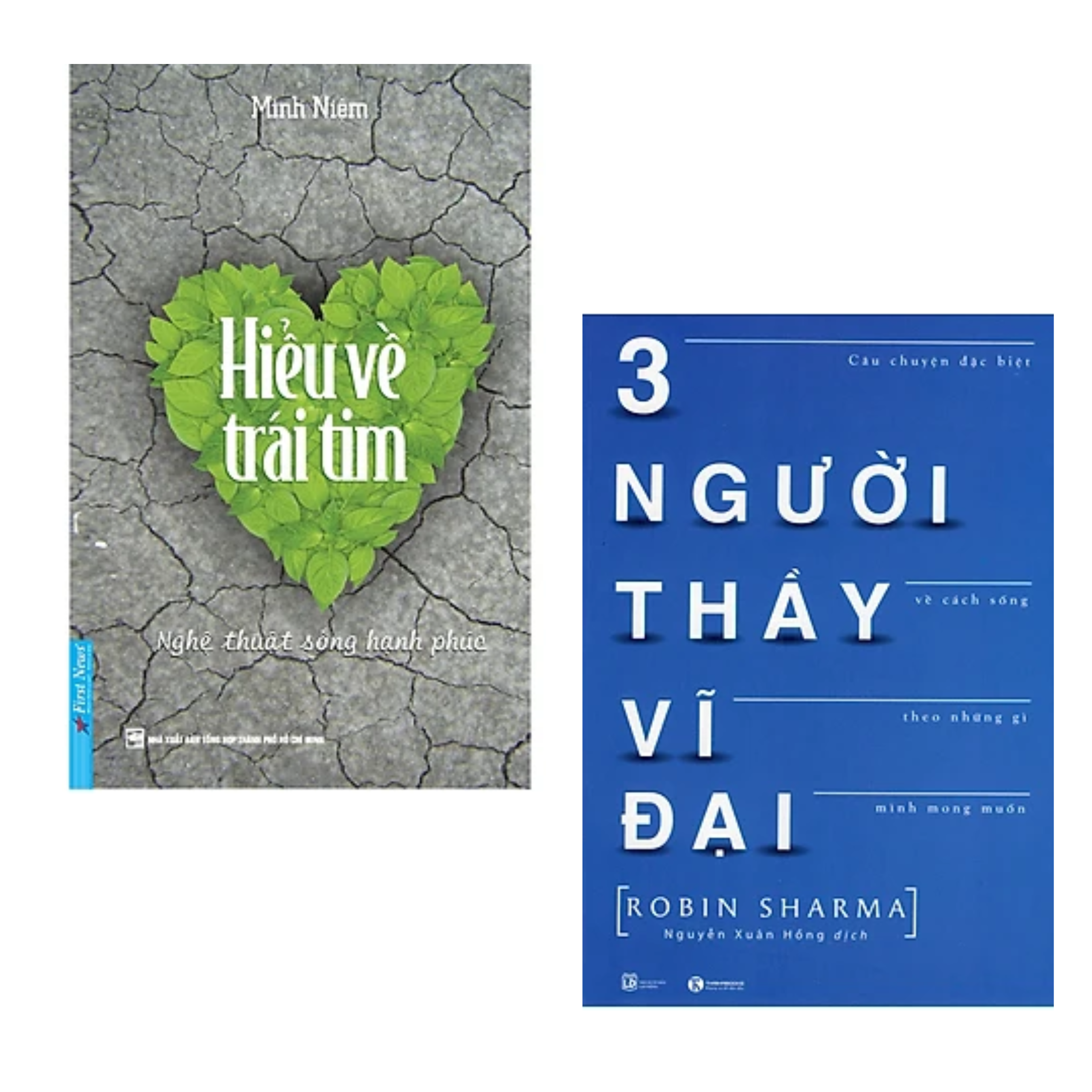 Combo 2 cuốn sách Tư Duy - Kĩ Năng Sống : Hiểu Về Trái Tim (Tái Bản)  +  Ba Người Thầy Vĩ Đại (Tái Bản)