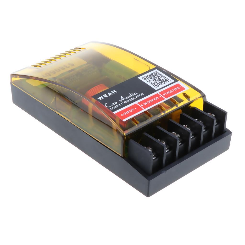 Treble & Bass 2 Way Frequency Divider Speaker Audio Crossover Filter Module