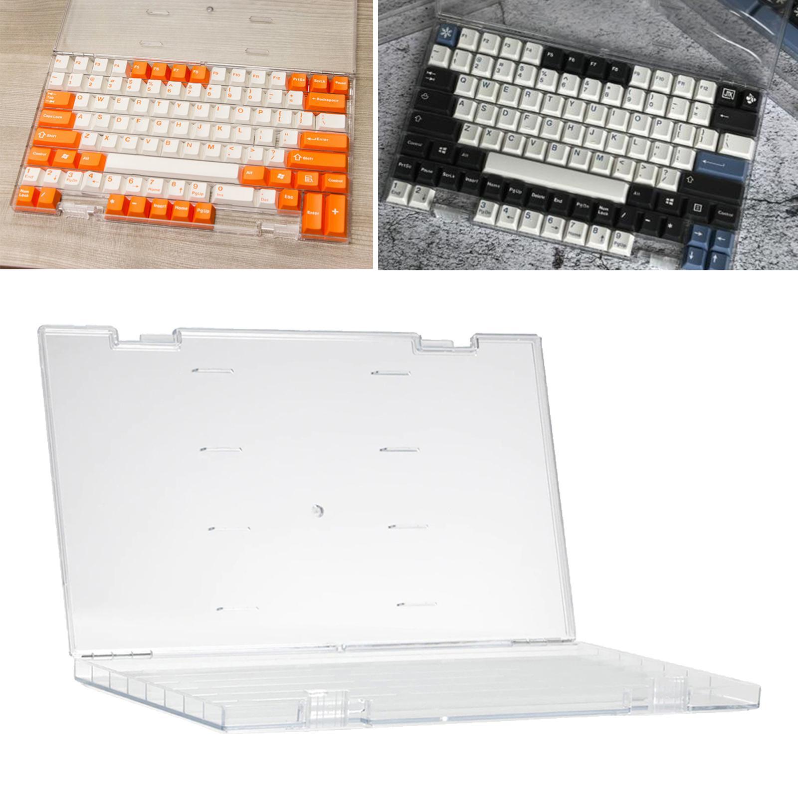 Keyboard caps compartment organizer bead Version