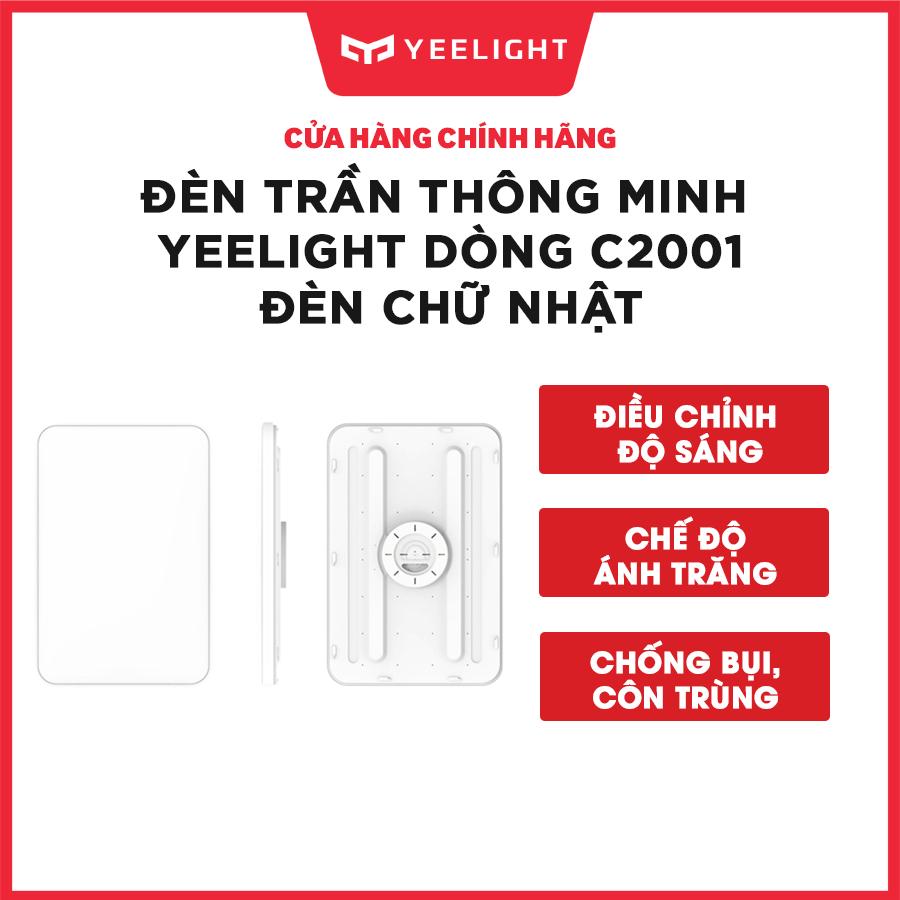 Đèn LED ốp trần thông minh Yeelight Ceiling Light C2001R900 95W, hình chữ nhật, hỗ trợ Homekit