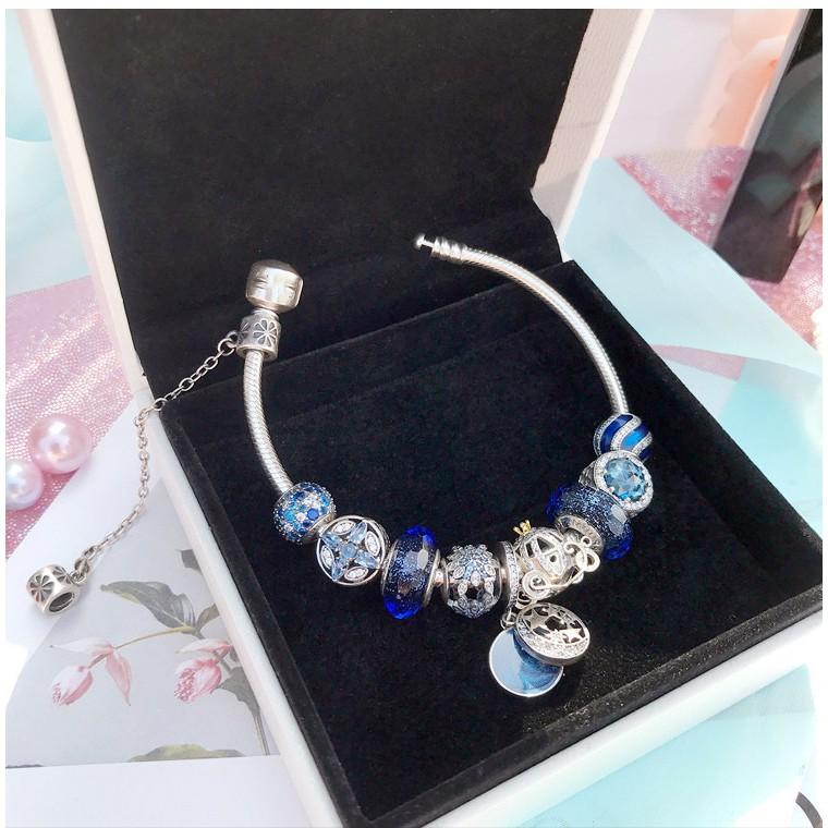 Vòng Bạc S925 ALE Cao Cấp - Vòng Charm Bạc Chuẩn S925 - Mã sản phẩm VONGBAC_DN143