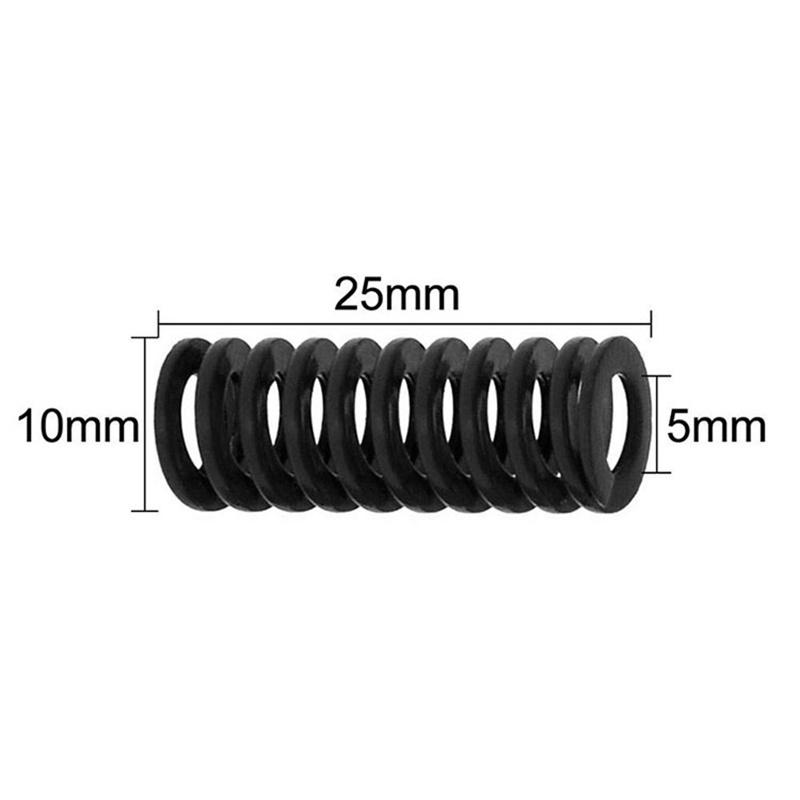 4PCS Metal Hand Twist Leveling Nut with Hot Bed Die Springs Two Silicone Cover 0.4mm Nozzle Kits for 3D Printer