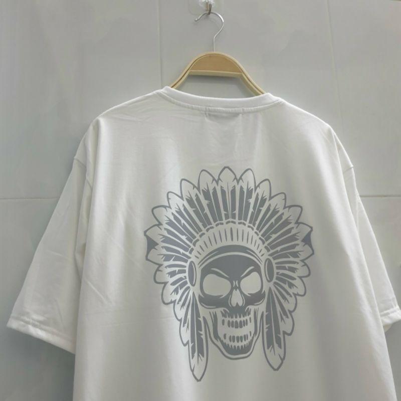 Áo thun cotton phản quang 4 chiều