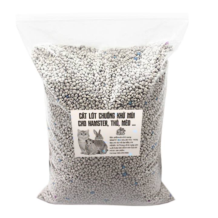 Cát Vệ Sinh Cho Hamster,Nhím,Thỏ,Mèo Thế Hệ Mới 2L -