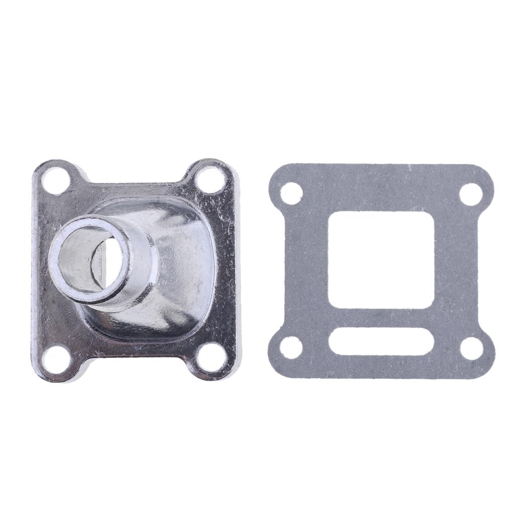 Carb Manifold Adaptor&Gasket For 49cc 2 Stroke Kids Mini Quad Dirt Bike ATV