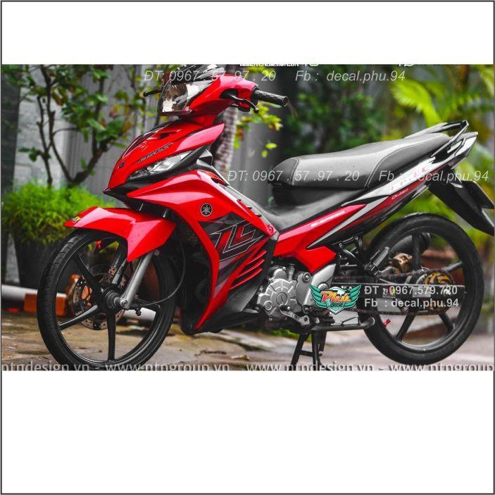 Tem Rời Exciter 135 Lc đen đỏ