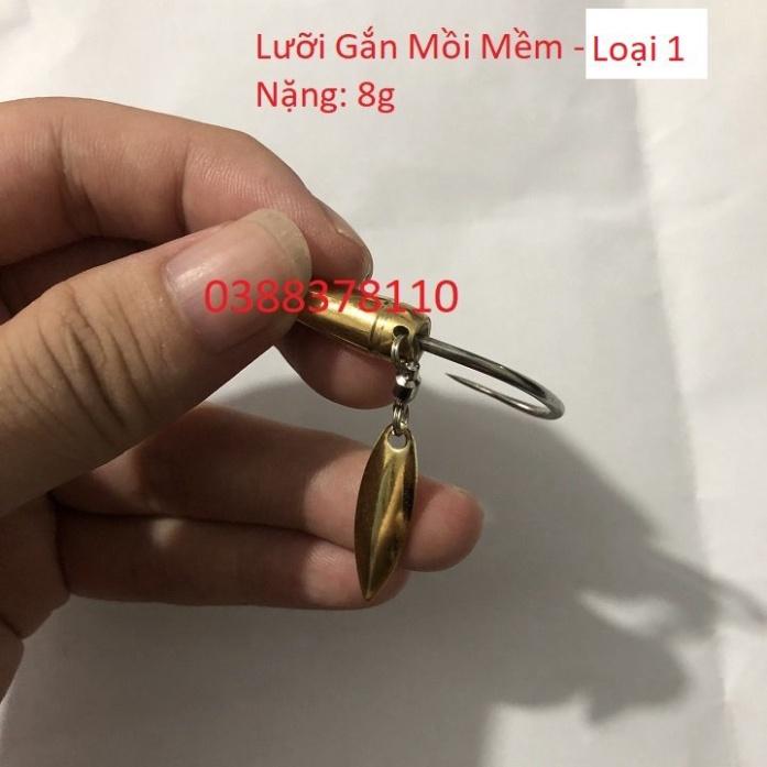 Sale to Lưỡi Gắn Mồi Lưỡi Gắn Mồi Mềm - Loại 1  - xả hàng tồn