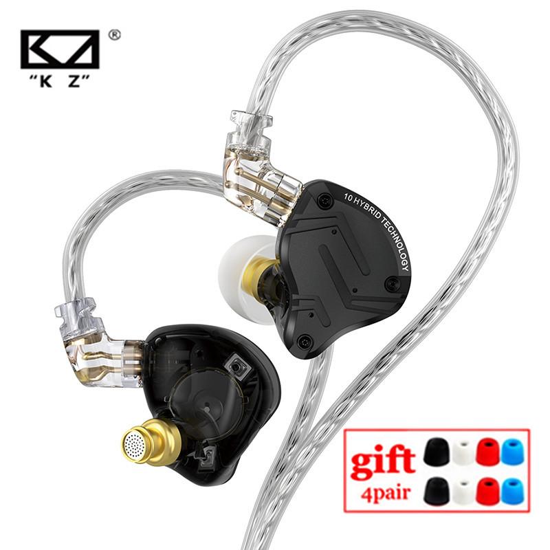 KZ ZS10 Pro X in Ear Wire Wire Tai nghe tai nghe nhạc Hifi Monitor Mitch Bass Tai nghe Sport Tai nghe KZ ZSN Pro AS16 Pro AS12 ZSX