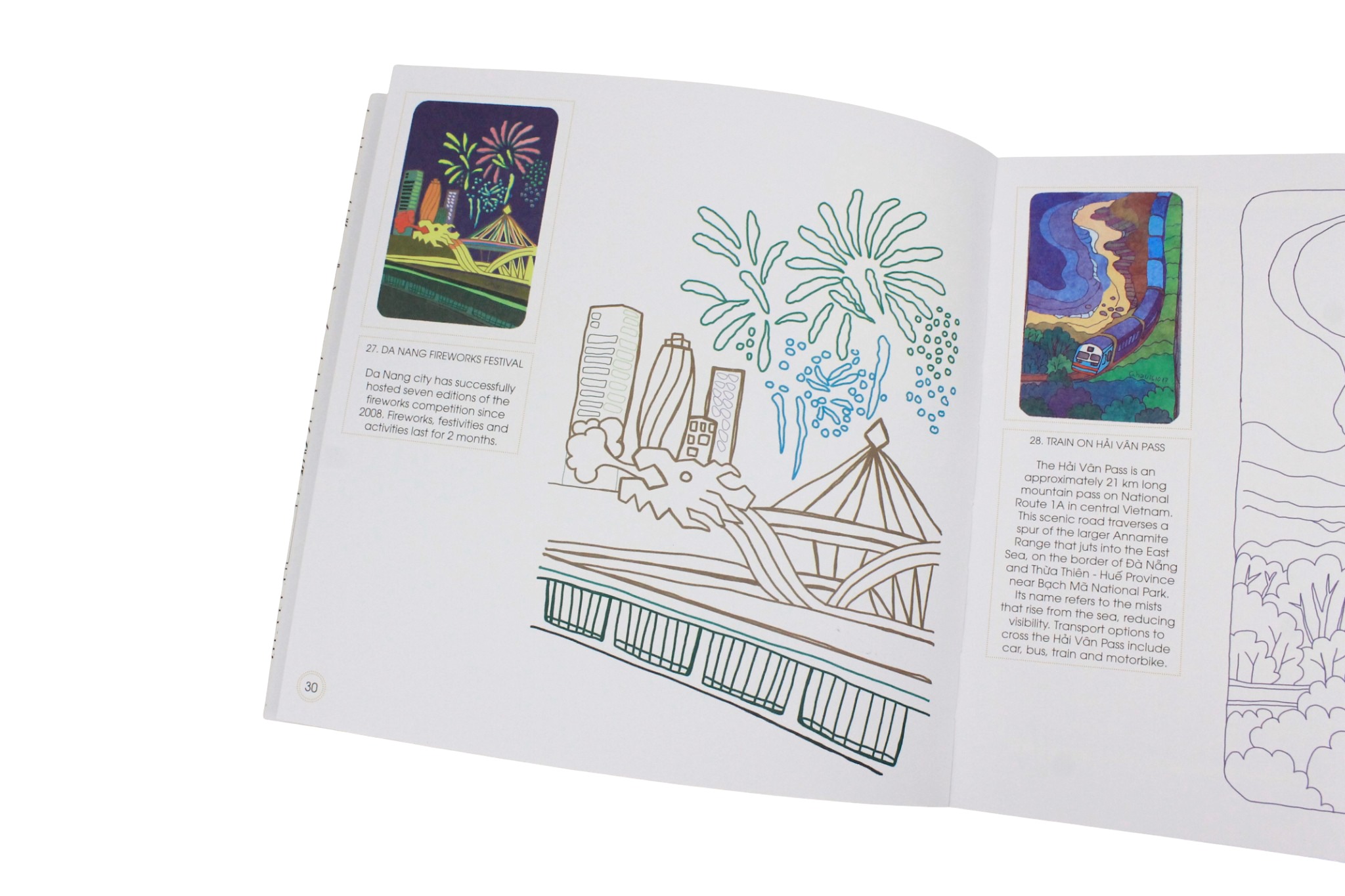 Wonderful Vietnam Coloring Book