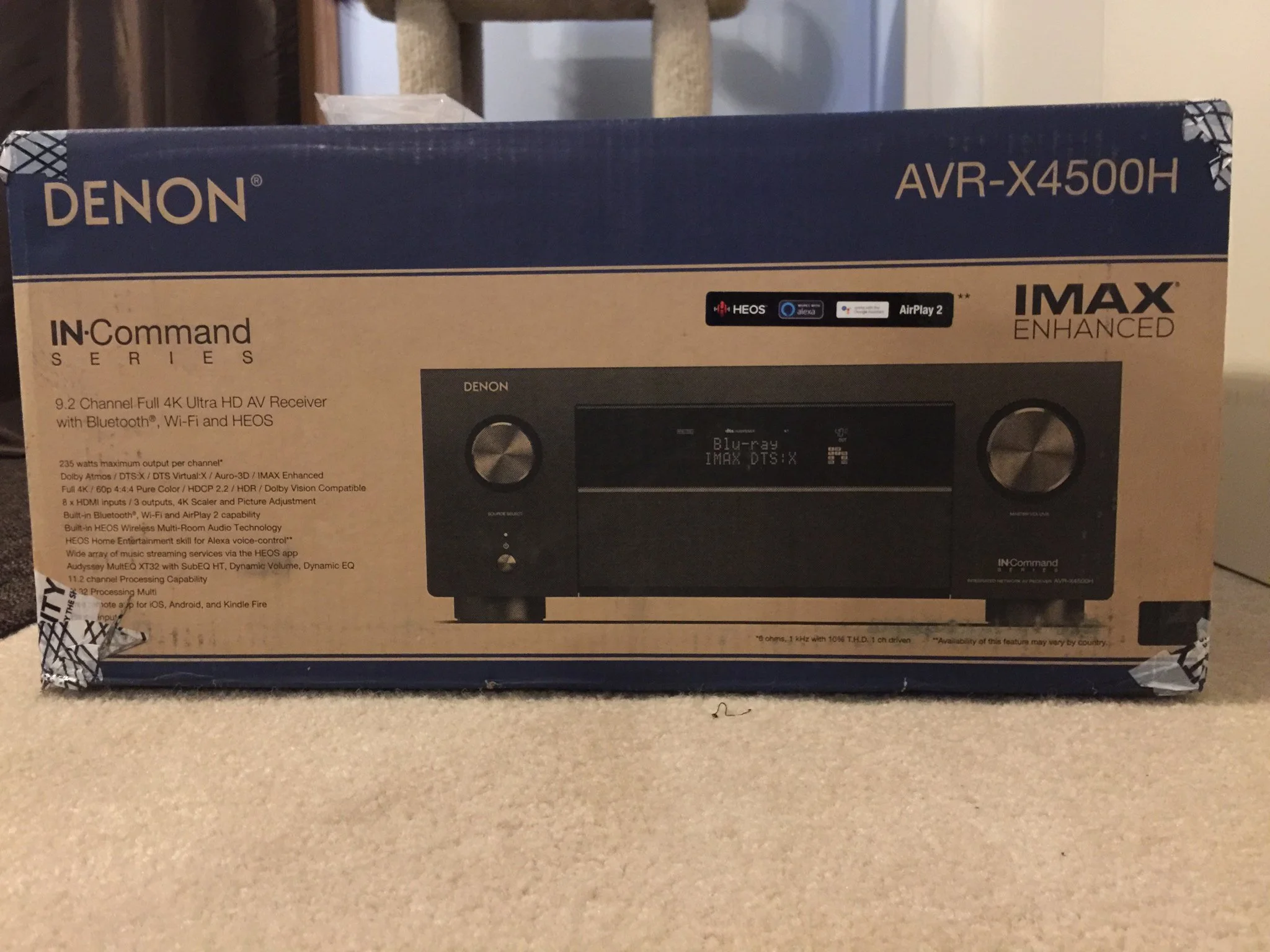 Ampli Cao Cấp Denon AVR-X4500H HÀNG CHÍNH HÃNG NEW 100%