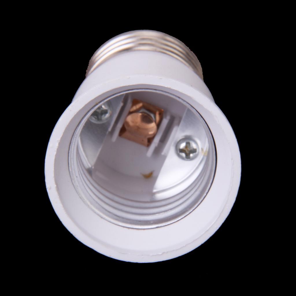 1Pcs 220-230V Light Bulb Lamp Holder Adapter Socker Extender E27 to E27 NEW
