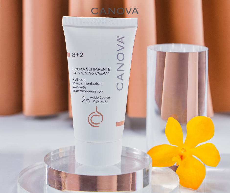 Kem mờ nám, sáng da ngày đêm Canova 8+2 Crema Schiarente Lightening Cream 50ml