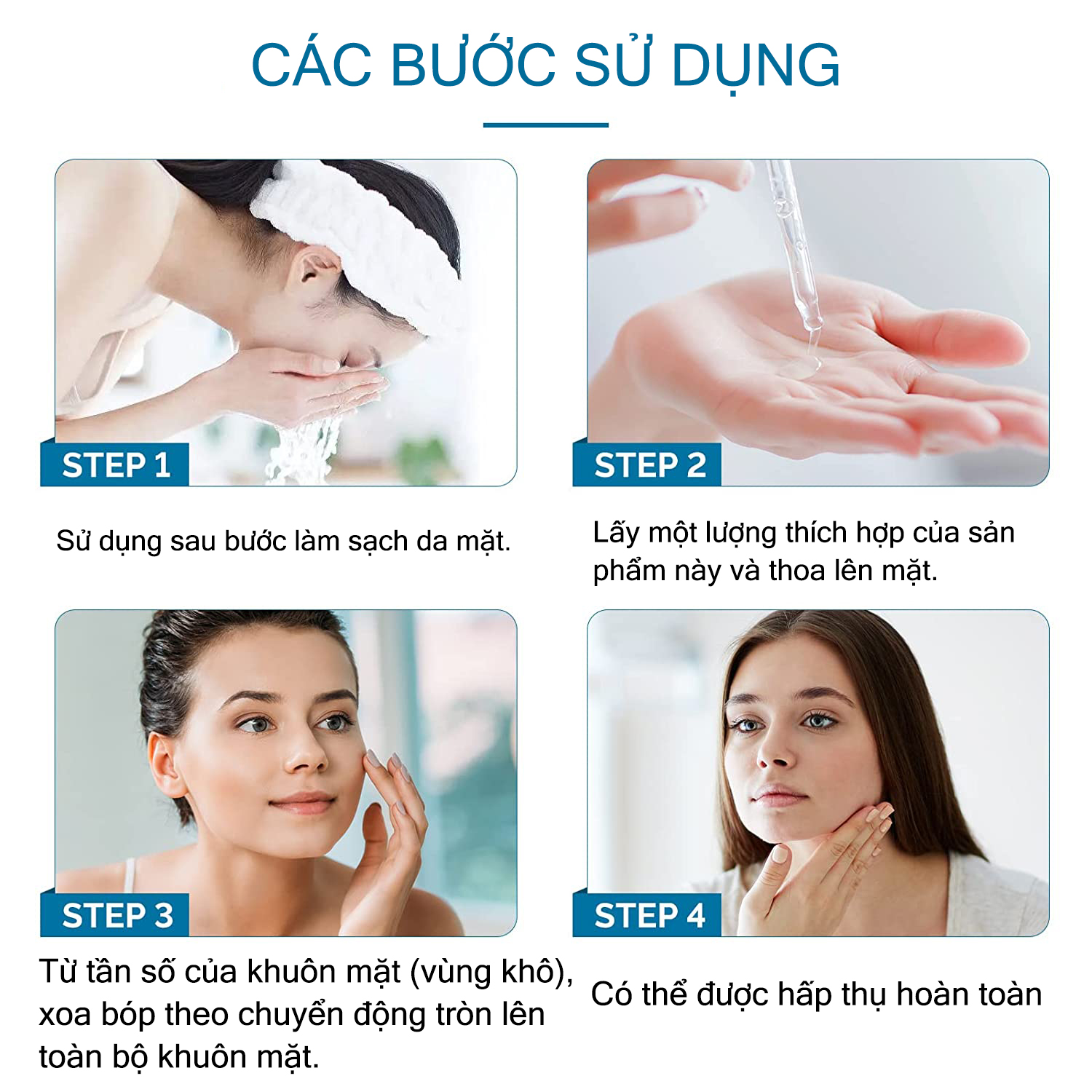 BSKM Tinh Chất Vitamin C 28Ml + Tinh Chất Axit Hyaluronic 28Ml Dưỡng Ẩm Làm Trắng Giảm Nhăn Chống Lão Hóa Da Mặt Bộ Tinh Chất