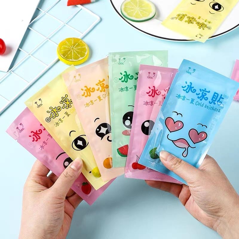 Bộ 2 Miếng Dán Hạ Sốt Làm Lạnh Làm Mát