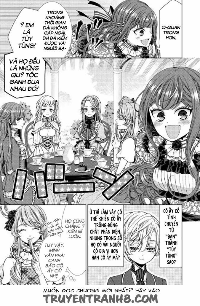 nhật ký theo dõi vị hôn thê tự nhận mình là nữ phụ phản diện 1 chapter 6 19