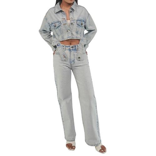 Quần jean nữ ống suông CẠP THÊU P15, Quần bò nữ ống suông bigsize, co giãn Cao Cấp, Trẻ Trung - thương hiệu Samma Jeans.