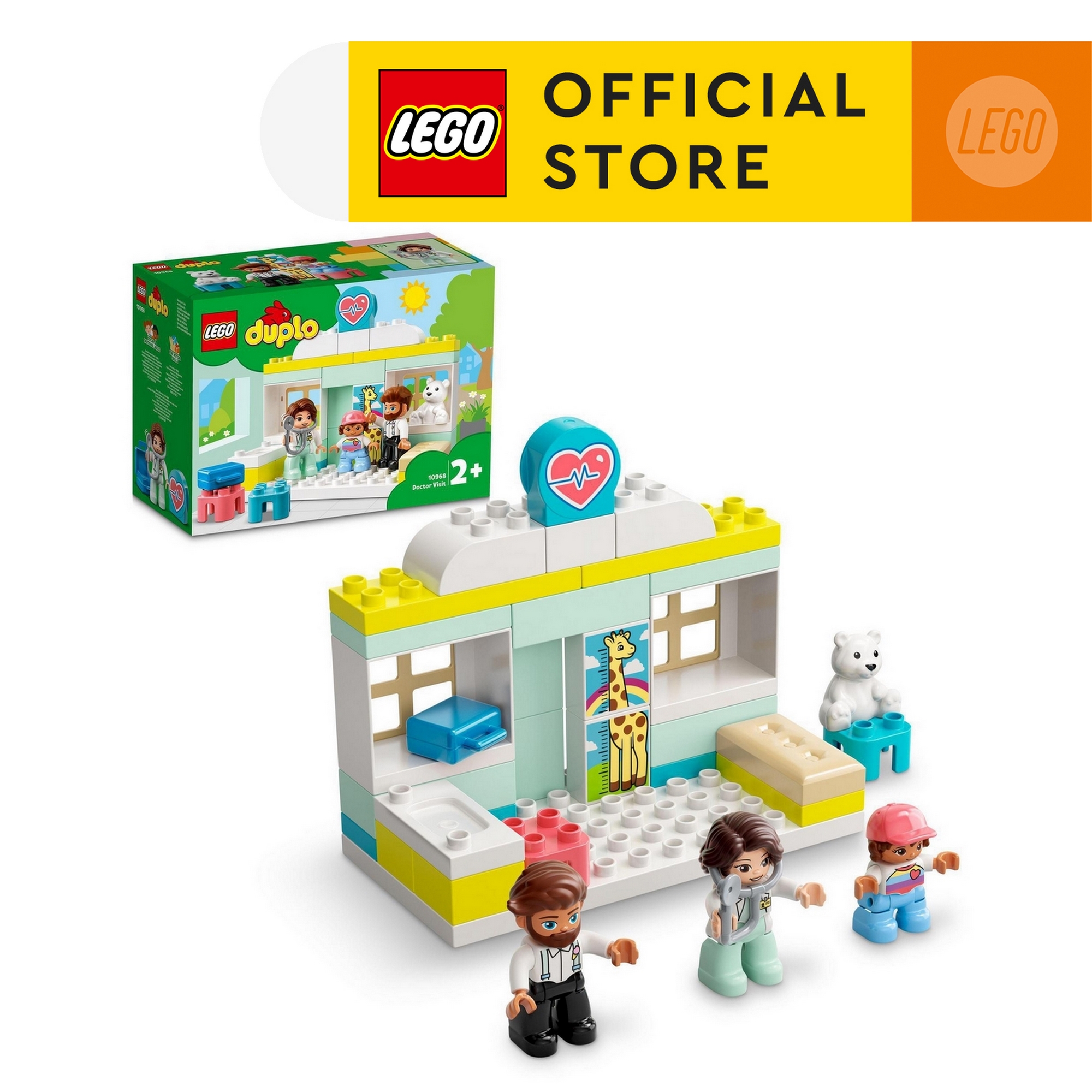 LEGO DUPLO 10968 Phòng Khám Bác Sĩ (34 chi tiết)