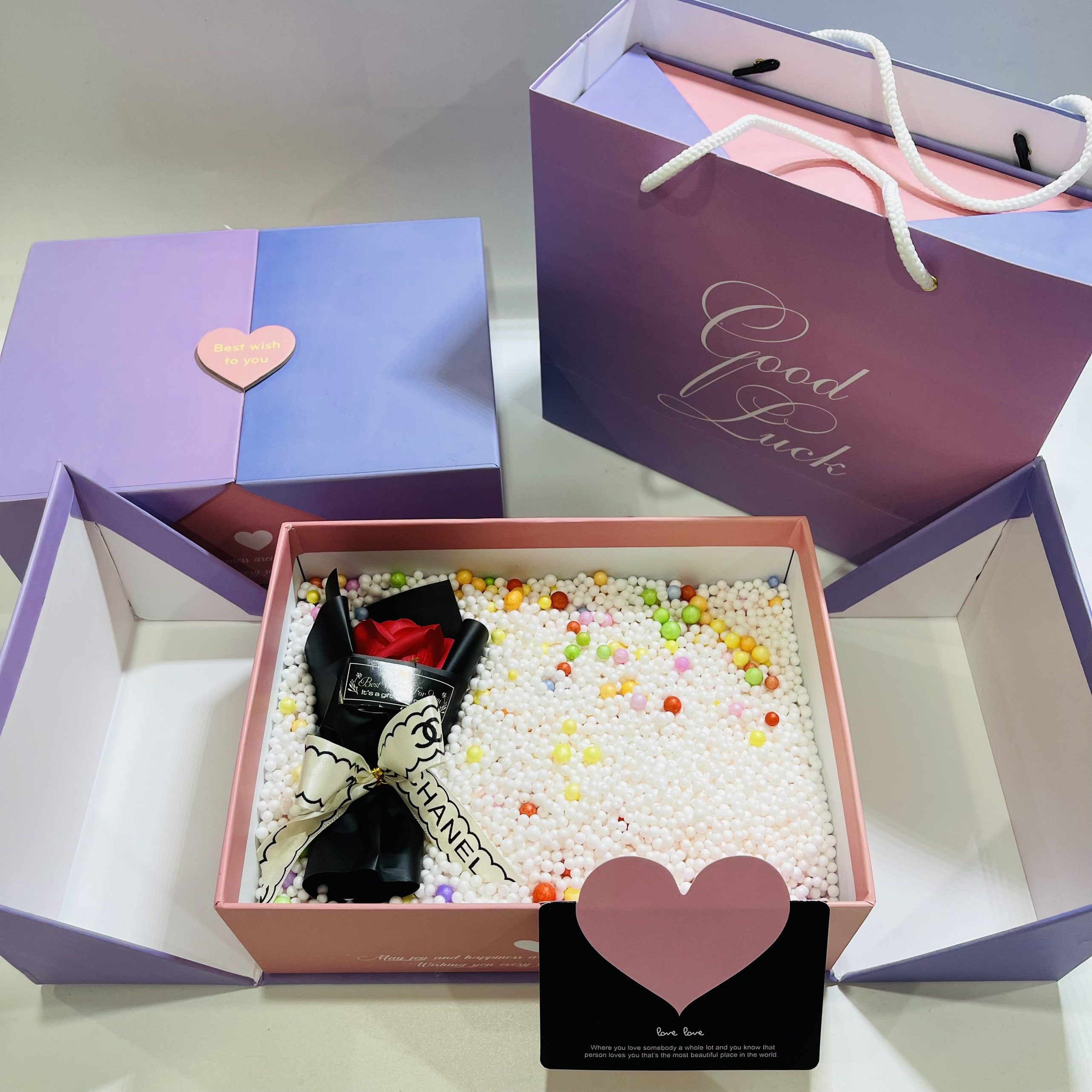 Combo Hộp Quà Tặng người yêu lãng mạn, quà tặng sang trọng, quà tặng valentine