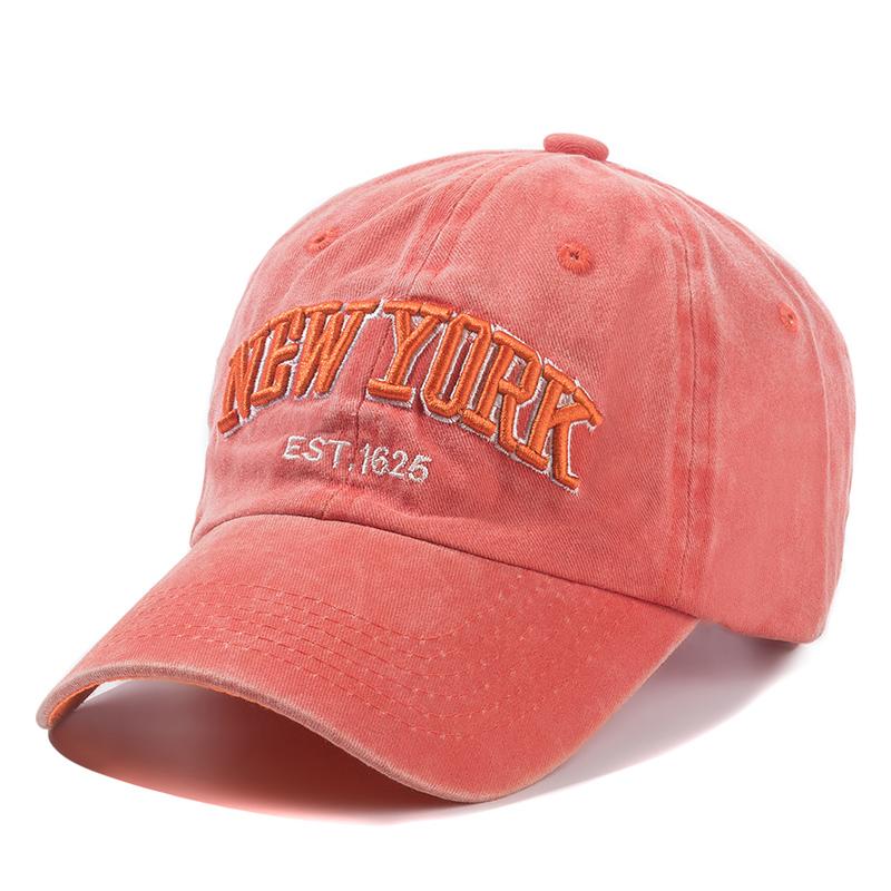 Thương hiệu New York rửa mũ bông cho nam giới Gorras Snapback Mũ bóng chày Casquette Dad Hat ngoài trời Color: Khaki