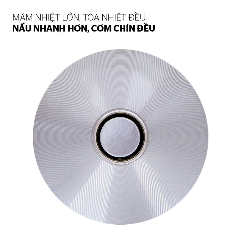 Nồi Cơm Điện Nắp Gài Sunhouse SHD8600 - Hàng Chính Hãng