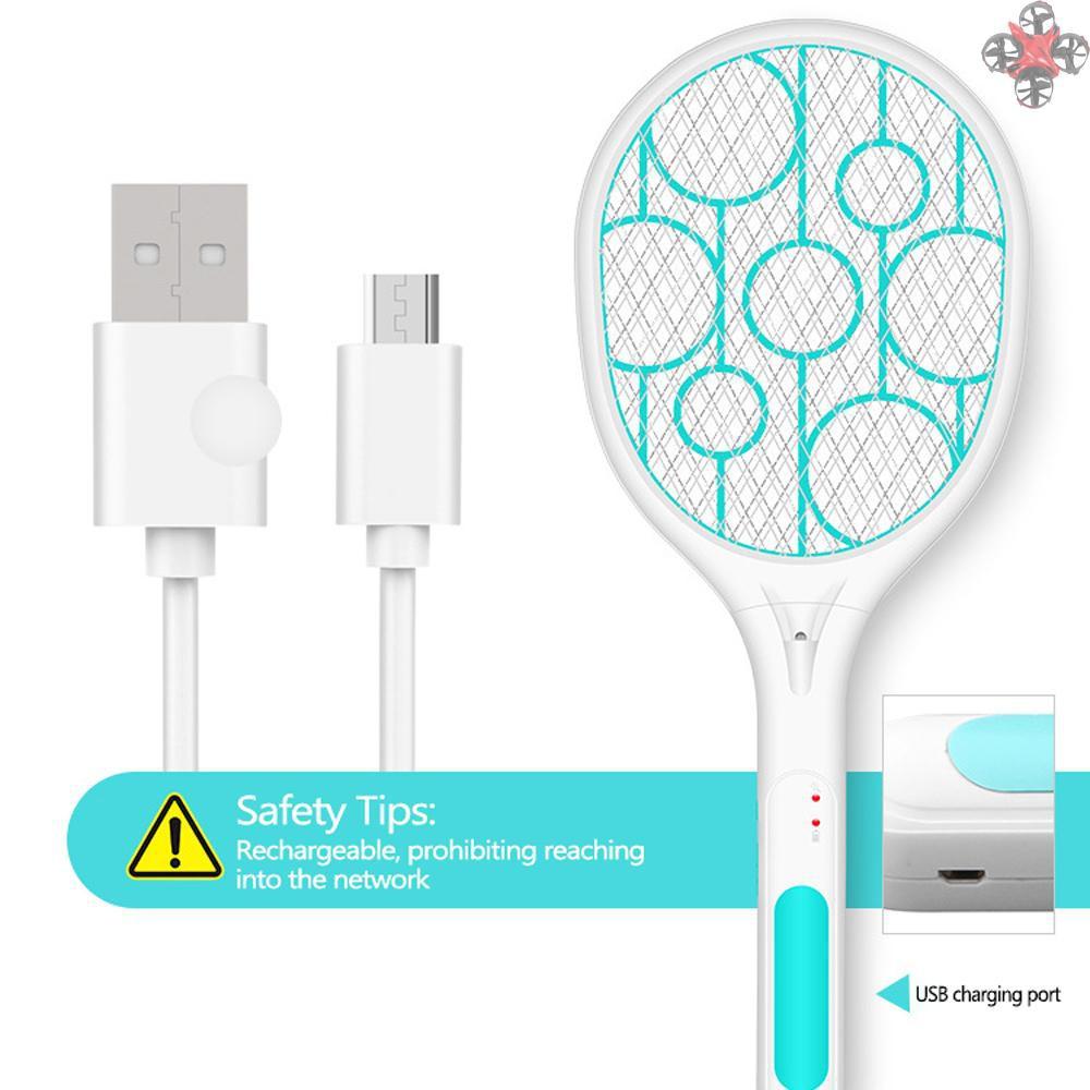 Vợt Muỗi Điện Sạc Usb Tiện Lợi