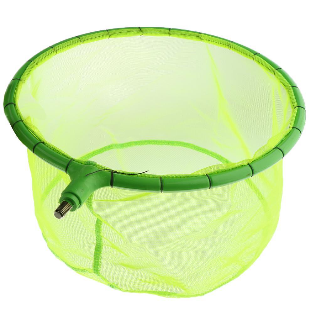 Fishing Landing Net Head Catch Release Tool Mesh Hole Folding Dip Net Fishing Equipment - 4 Size Available