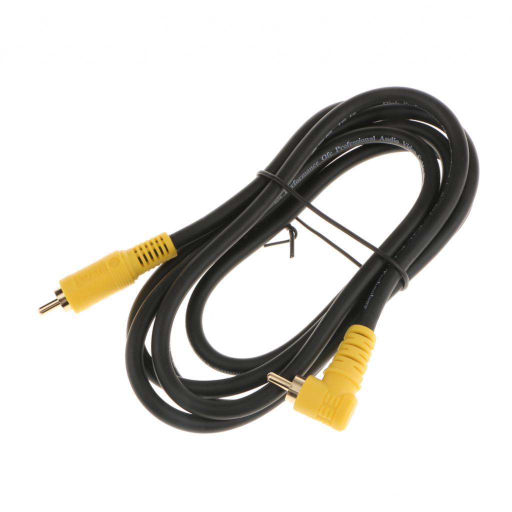 Cable Adapter RCA Male To Male Digital Audio Coaxial Cable Converter Gold Plated For Mp3 Monitor Computer