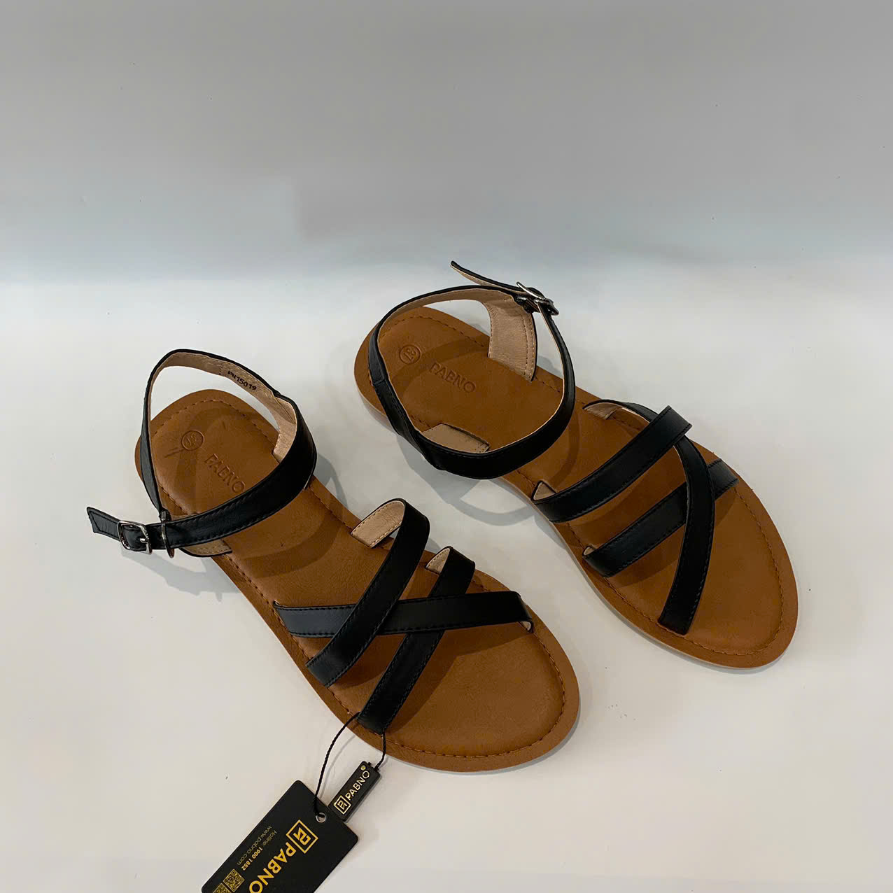 Giày sandal quai chéo 1F PABNO PN15019