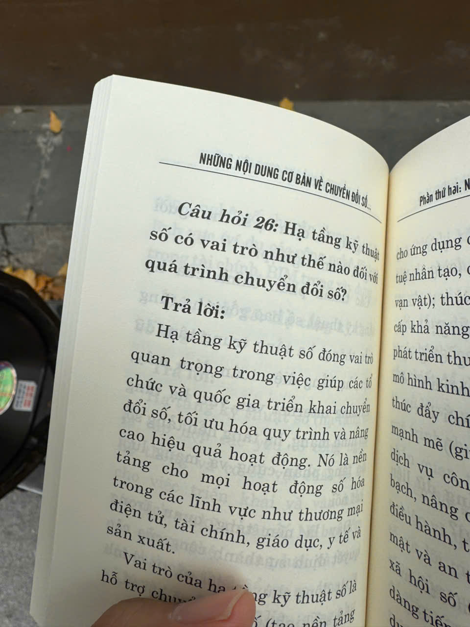 NHỮNG NỘI DUNG CƠ BẢN VỀ CHUYỂN ĐỔI SỐ: HỎI VÀ ĐÁP – Ban Tuyên Giáo Và Dân Vận Trung Ương &amp; Bộ Khoa học và Công nghệ – NXB Chính trị Quốc gia Sự Thật
