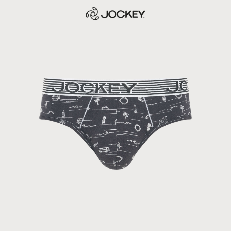 Quần lót Nam Jockey USA Cotton Modal họa tiết dáng brief - 1289